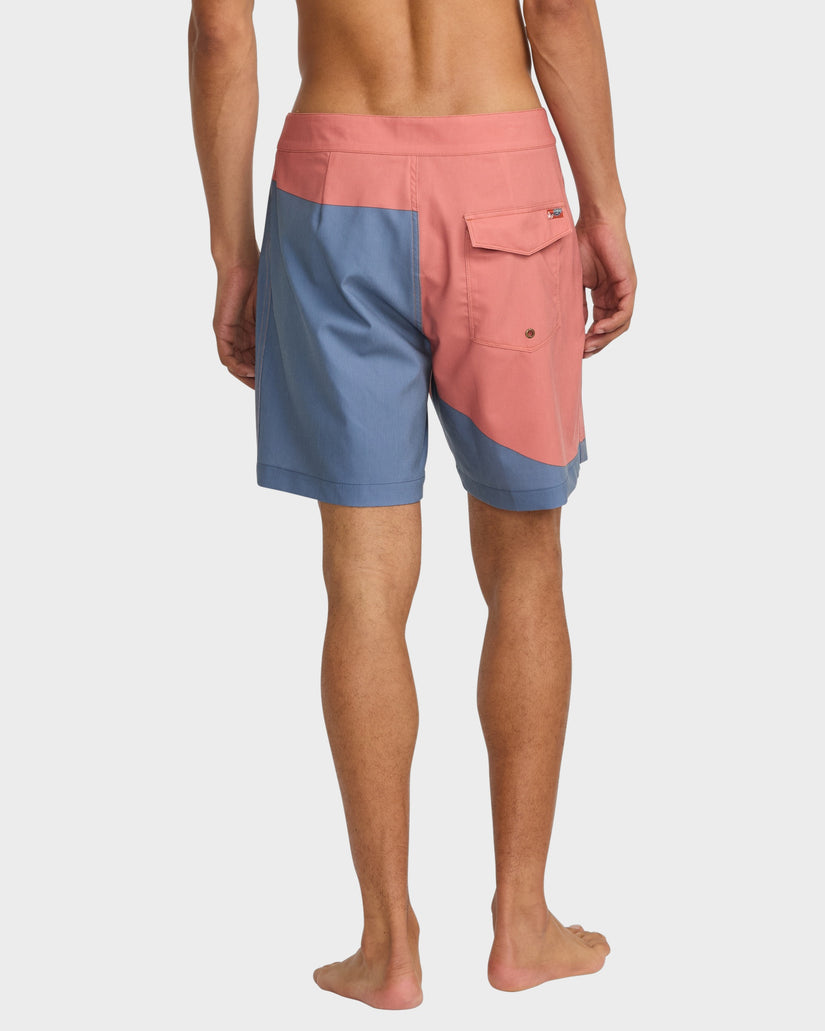 Mens La Wave Split 17" Boardshorts