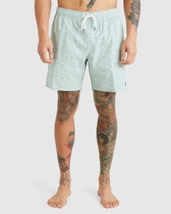 Mens Barnes Elastic Boardshorts