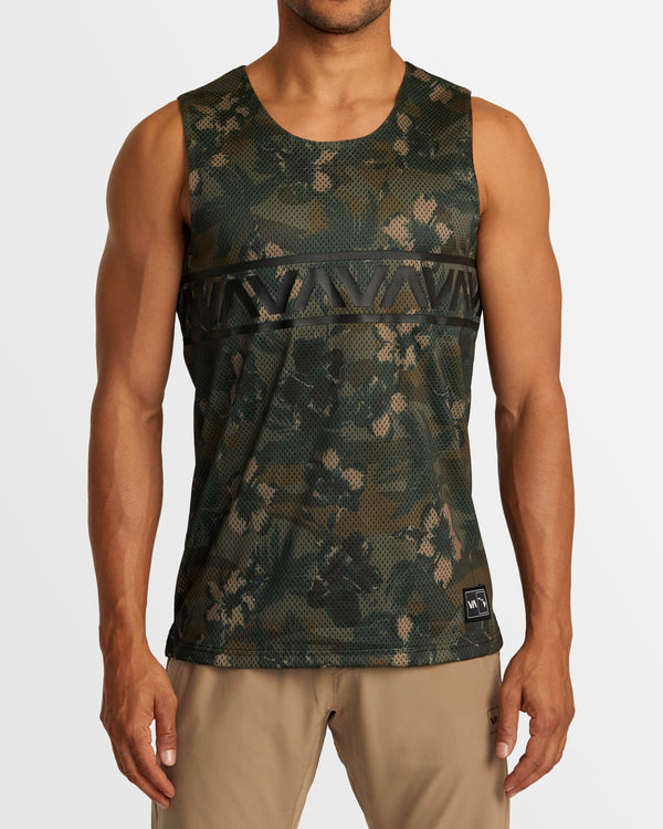 Mens Hawaii Taro Mesh Tank Top