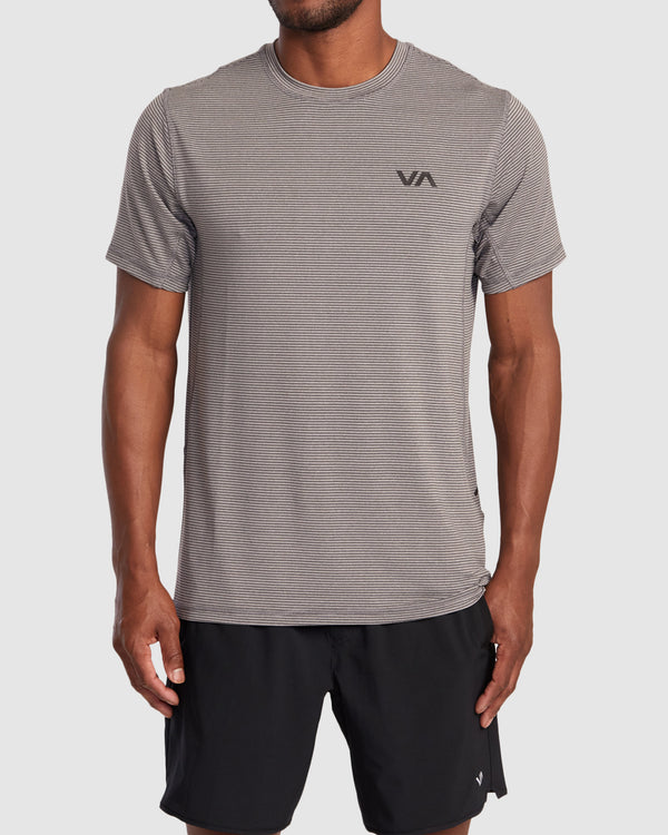 Mens Sport Vent Stripe T-Shirt