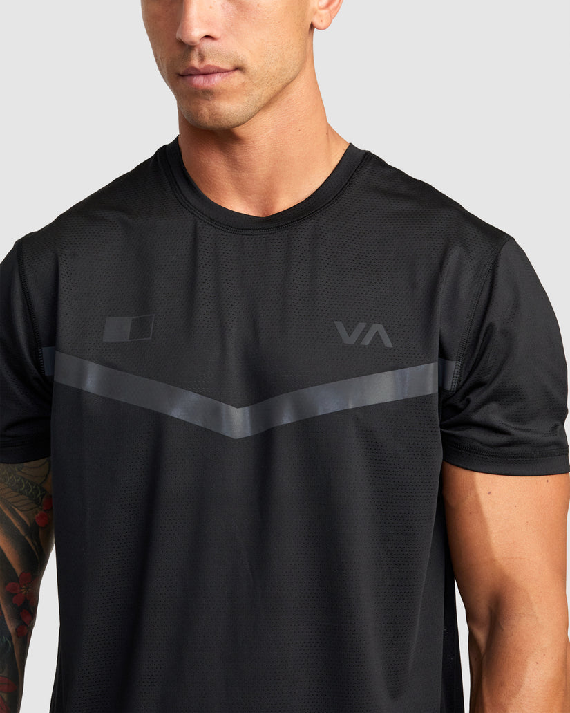 Mens Rvca Runner T-Shirt