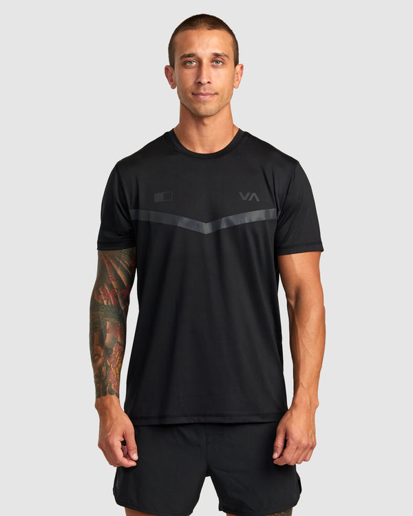 Mens Rvca Runner T-Shirt