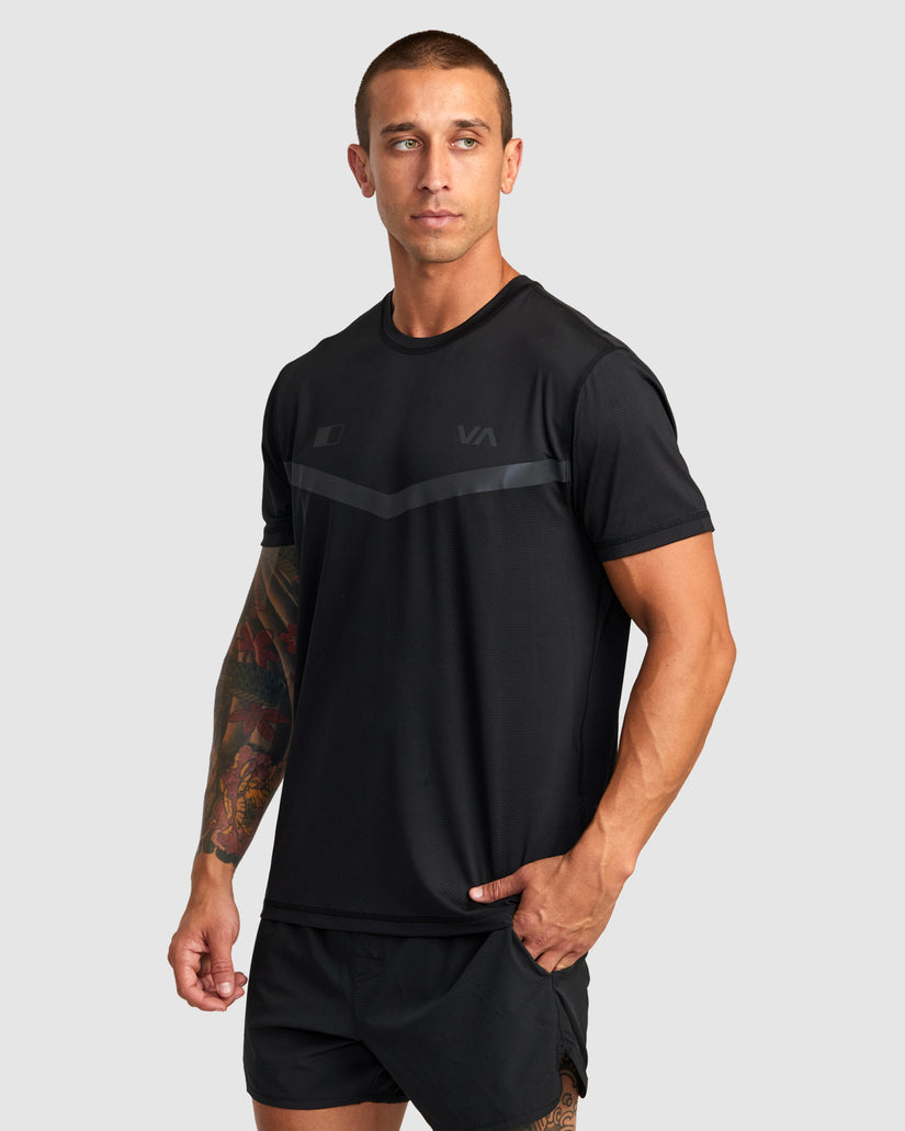 Mens Rvca Runner T-Shirt