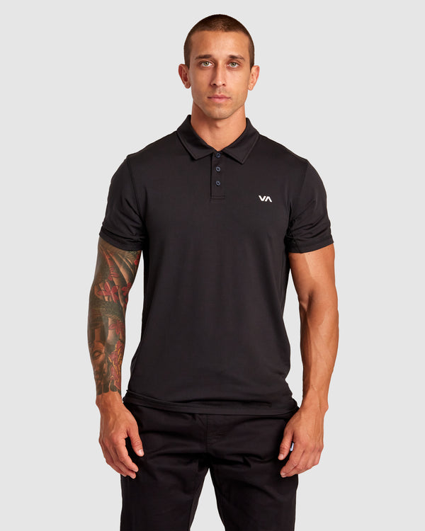 Mens Sport Vent Polo Shirt