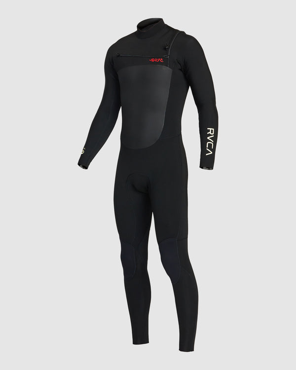 Mens 3/2mm Balance Dmote Chest Zip Wetsuit