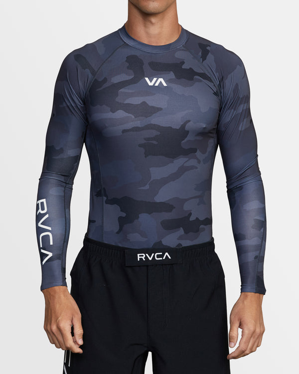 Mens Sport Long Sleeve Rash Vest