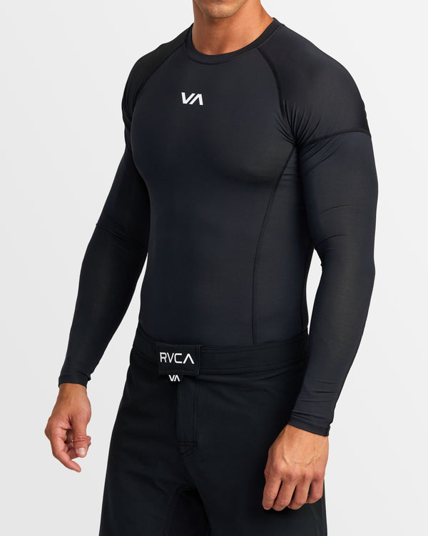 Mens Sport Long Sleeve Rash Vest