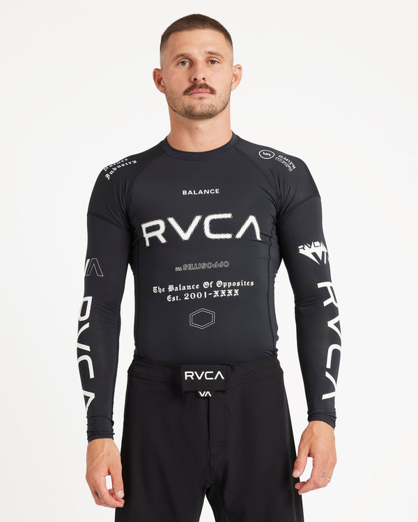 Mens Sport Long Sleeve Rash Vest