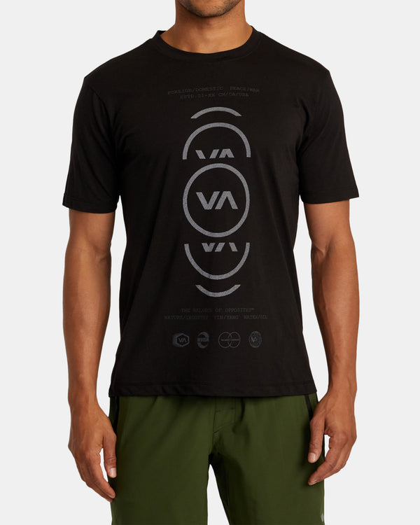 Mens VA Circle Splitter T-Shirt