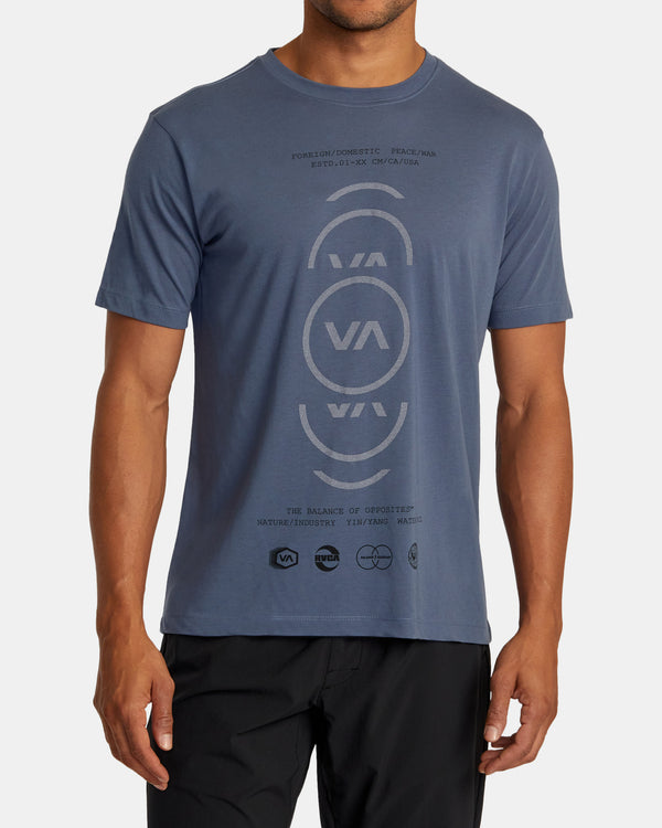 Mens VA Circle Splitter T-Shirt