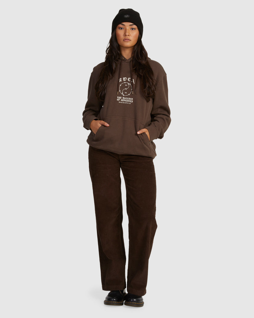 Womens Lax Slouched Hoodie