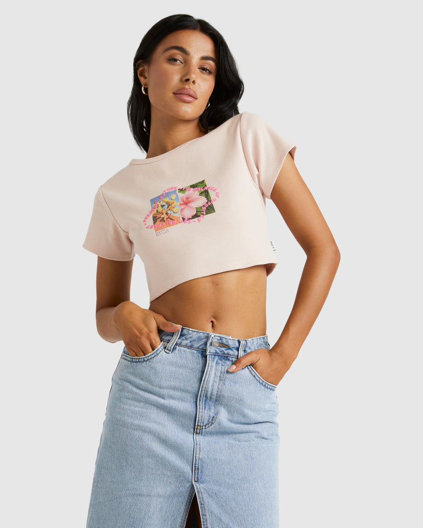 Womens Desert Half Baby T-Shirt