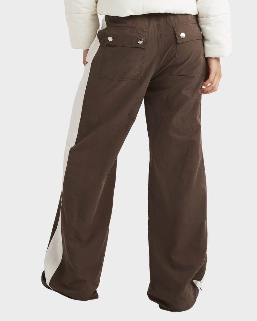 Womens Tracked Wide Leg Pant