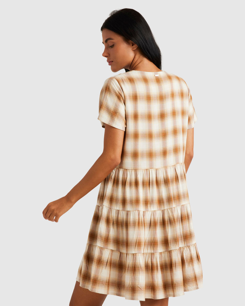 Womens Plaid Heights Dress