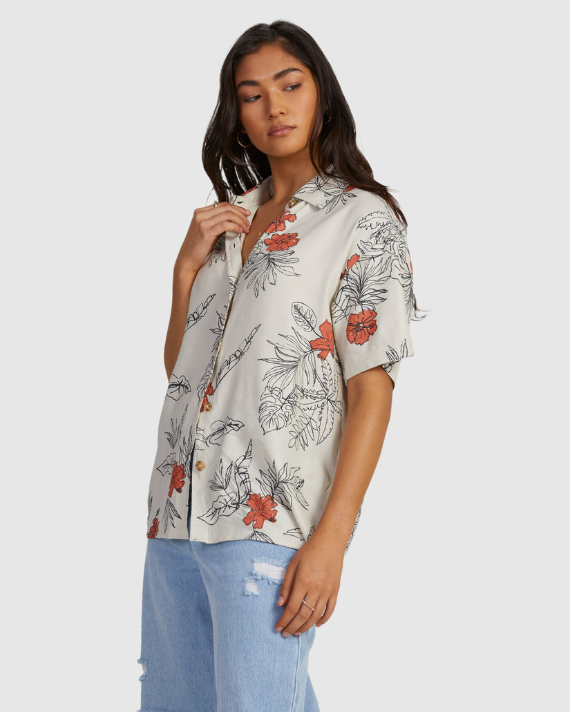 Womens Tropicalsy Overshirt