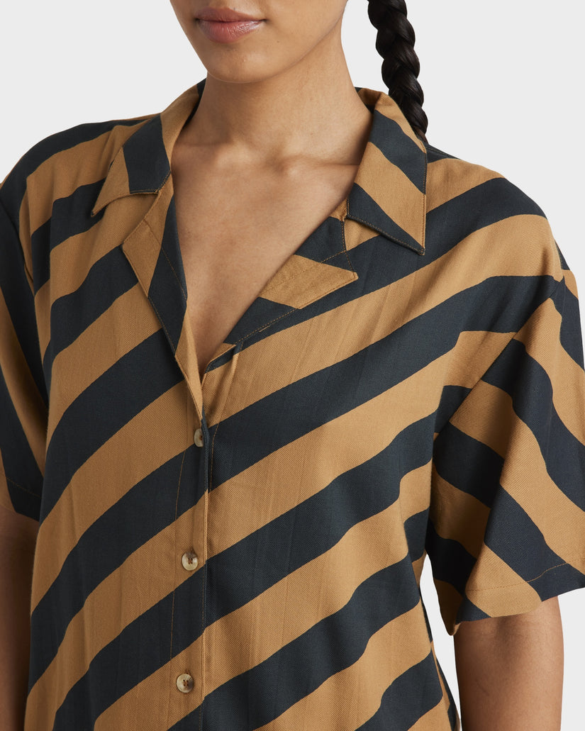 Womens Milspec Stripe Overshirt