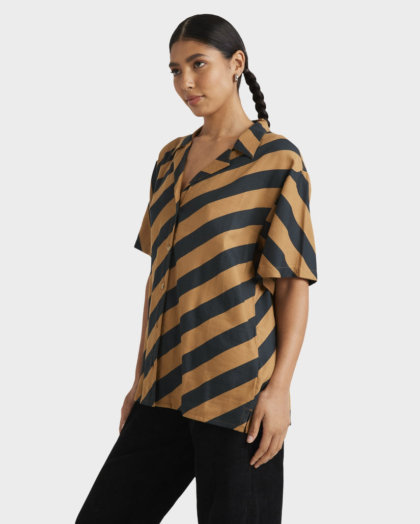 Womens Milspec Stripe Overshirt