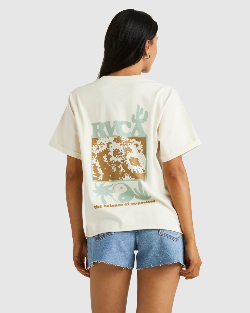 Womens Out Back Cuffed T-Shirt