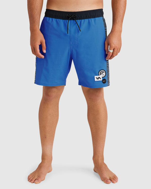 Mens Tabloid Elastic Boardshorts