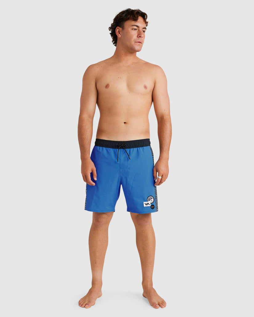 Mens Tabloid Elastic Boardshorts