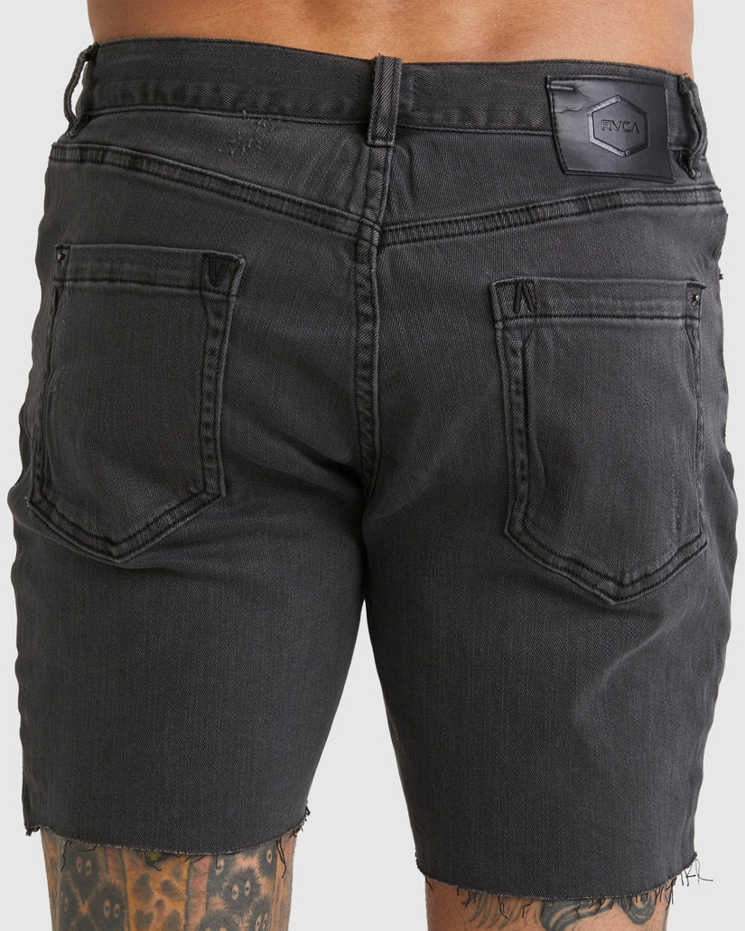 Mens Frayed Walkshorts