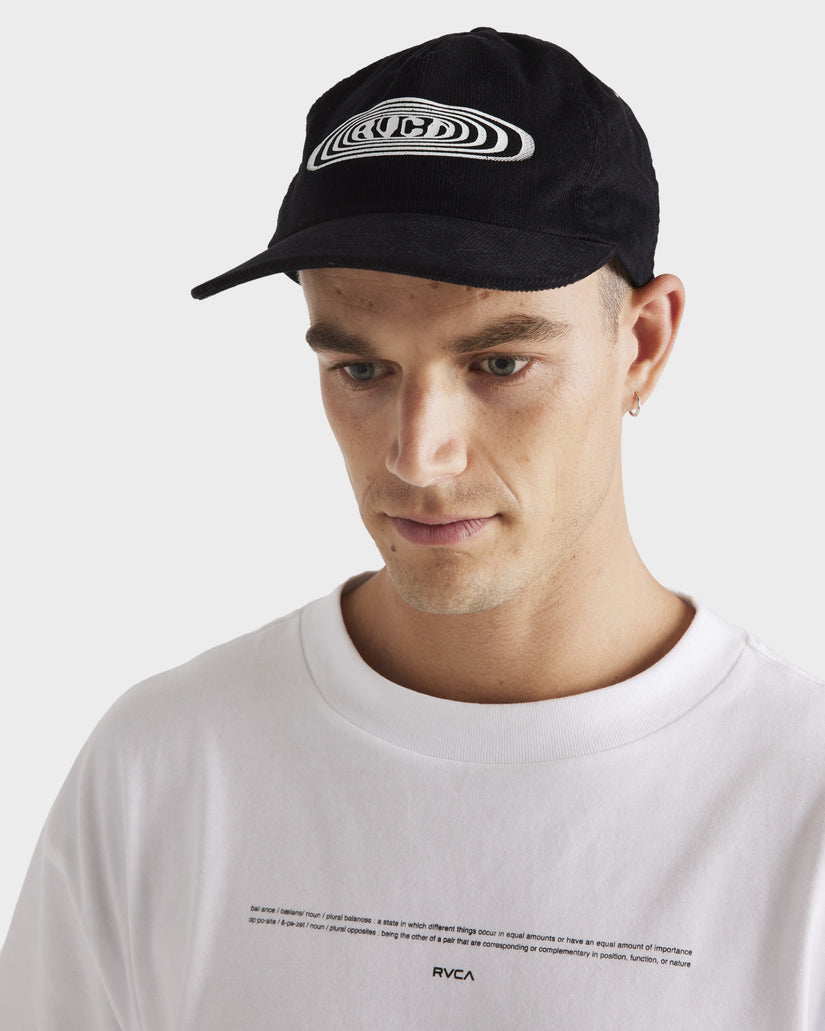 Mens RVCA Pulse Claspback Cap