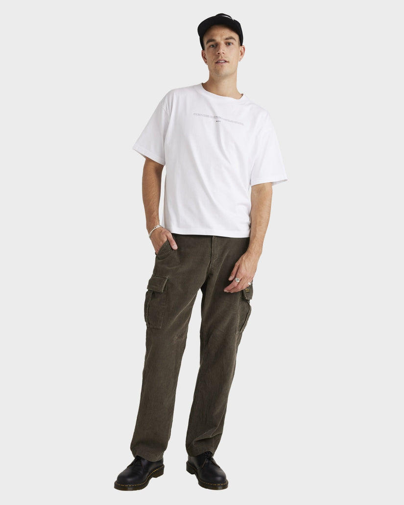 Mens Americana Cord Cargo Pant