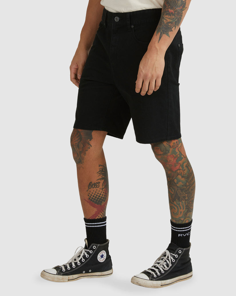 Mens Daggers Twill Walk Shorts