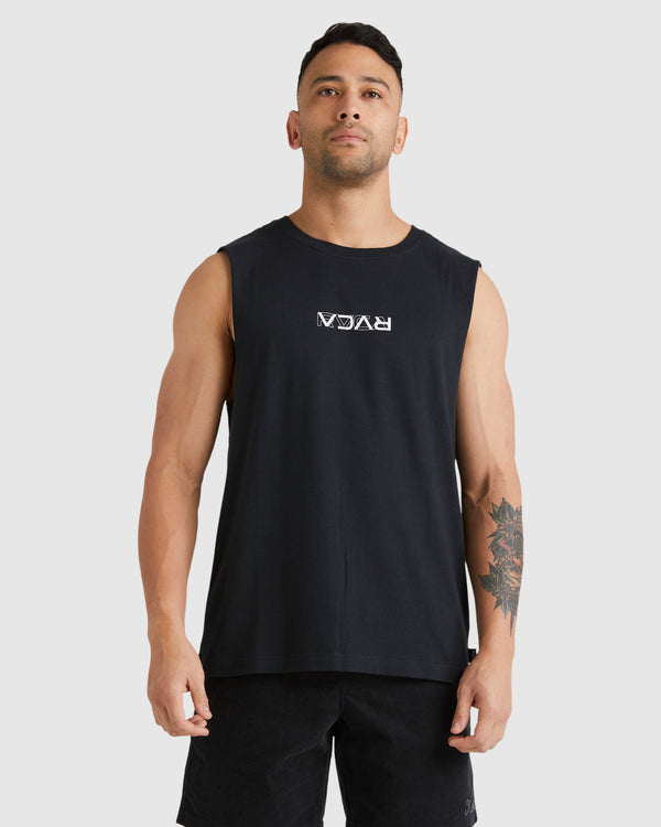 Mens RVCA Reverse Muscle Tank