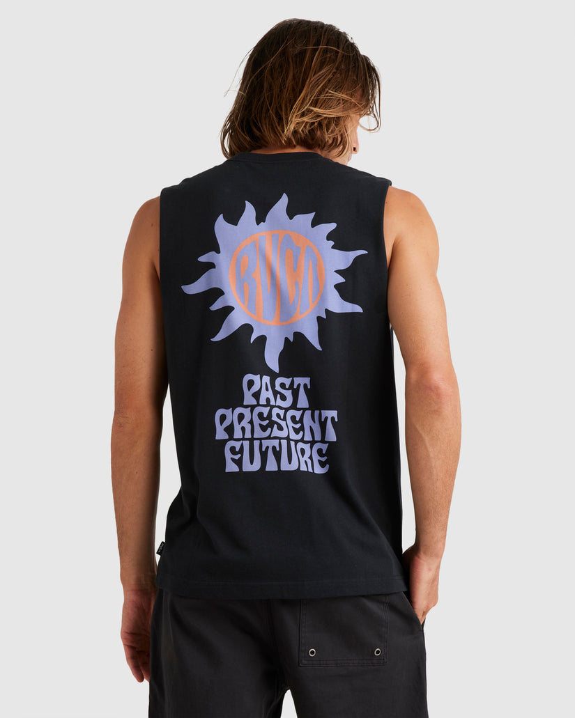 Mens Sol Stamp Muscle Tank