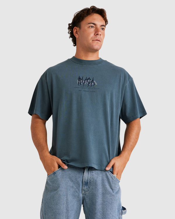 Mens RVCA Drip T-Shirt