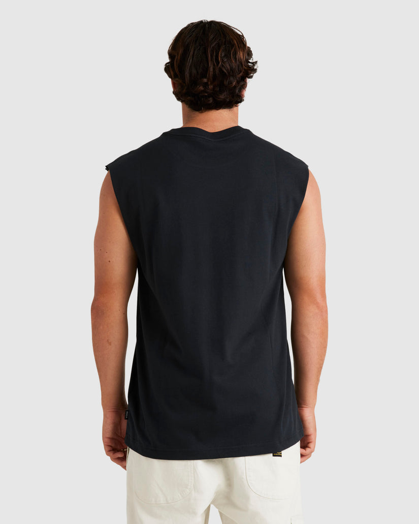 Mens RVCA Basic Muscle Tank