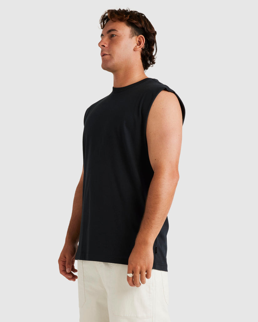 Mens RVCA Basic Muscle Tank