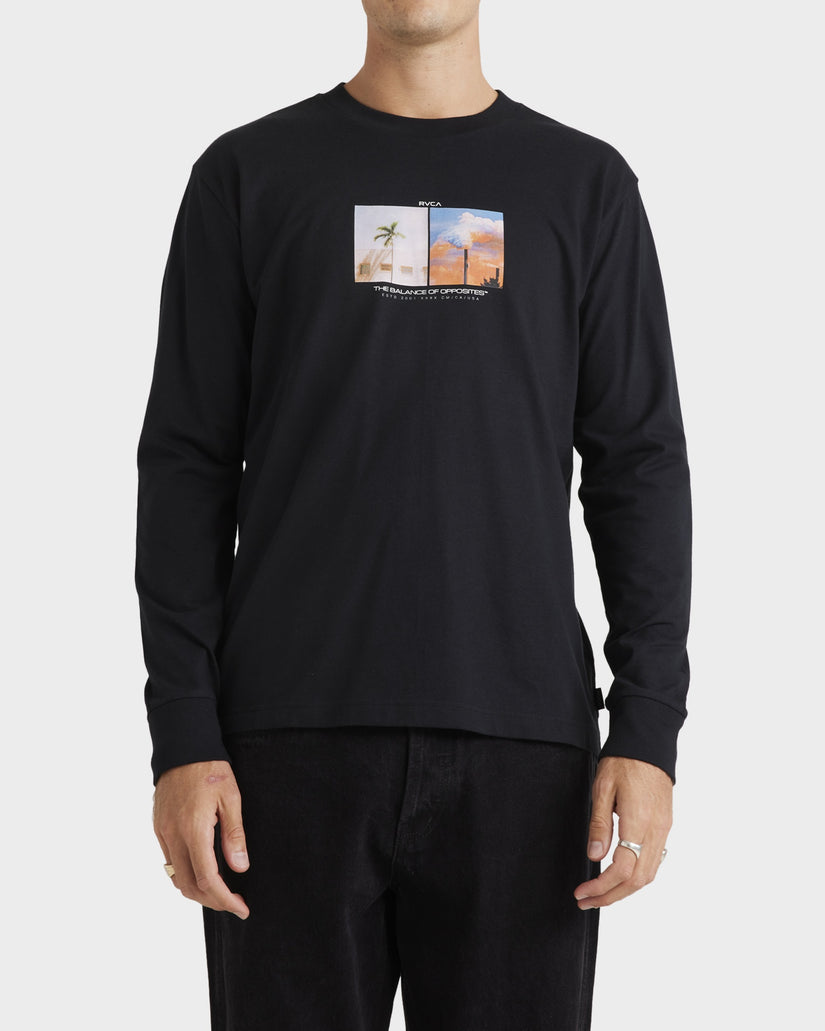 Mens Horizon Long Sleeve T-Shirt